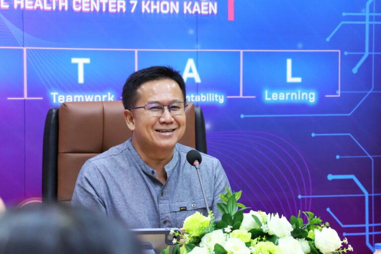 วันที่ 17 เมษายน 2567 นายแพทย์จุมภฎ พรมสีดา รองอธิบดีกรมสุขภาพจิต เป็นประธานในพิธีเปิดโครงการประชุมเชิงปฏิบัติการสรุปผลการตรวจราชการและนิเทศงานสุขภาพจิตและจิตเวช รอบที่ 1 ปีงบประมาณ 2567 เขตสุขภาพที่ 7 ณ ห้องประชุมศูนย์สุขภาพจิตที่ 7