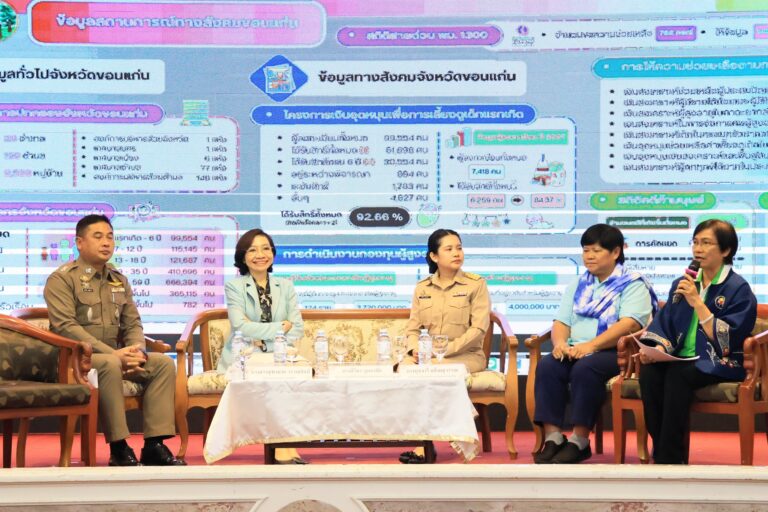 เวทีเสวนา หัวข้อ “ปัญหาจิตเวชในสังคมปัจจุบัน” ภายใต้โครงการพัฒนาศักยภาพเครือข่ายการให้ความช่วยเหลือคนพิการทางจิตและการบูรณาการความร่วมมือกับภาคีเครือข่ายทั้งภาครัฐและเอกชน รุ่นที่ 3 ภาคอีสาน ณ ห้องประชุมโรงแรมขอนแก่นโฮเต็ล จังหวัดขอนแก่น