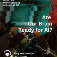 ขอเชิญร่วมเสวนาออนไลน์ “Only Human Invited” : AI กับสุขภาพจิต — 30 พ.ค. 2569 (Mind Month)