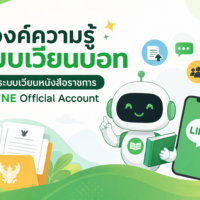 ศูนย์สุขภาพจิตที่ 7 พัฒนานวัตกรรม “เวียนบอท” สรุปหนังสือเวียนอัตโนมัติด้วย AI ยกระดับการจัดการเอกสารสู่องค์กรดิจิทัล