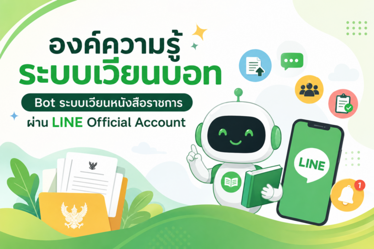 ศูนย์สุขภาพจิตที่ 7 พัฒนานวัตกรรม “เวียนบอท” สรุปหนังสือเวียนอัตโนมัติด้วย AI ยกระดับการจัดการเอกสารสู่องค์กรดิจิทัล
