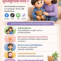 พ่อแม่ควรดูแลลูกอย่างไร