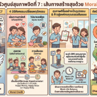 ครอบครัวศูนย์สุขภาพจิตที่ 7 “สามัคคี มีวินัย ใช้จ่ายพอเพียง” (Moral Credit MHC7)