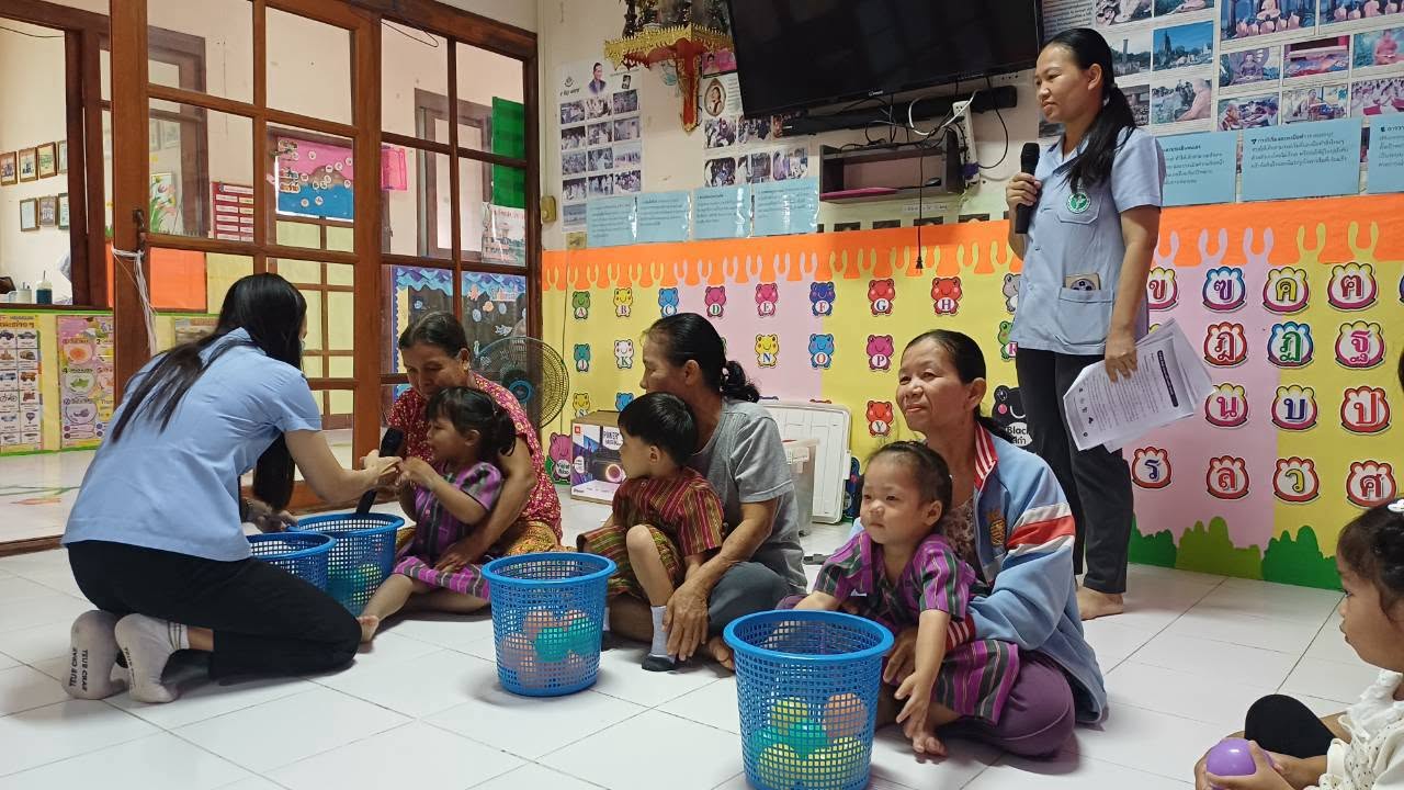 ศูนย์สุขภาพจิตที่ 7 เดินหน้าส่งเสริมพัฒนาการเด็กปฐมวัยผ่านการเล่น สร้างเด็กเก่ง จังหวัดร้อยเอ็ด