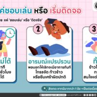 📱 ลูกเรา แค่ชอบเล่น หรือ เริ่มติดจอ? 🤔