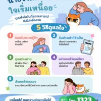 💙 น้ำยังไม่ลด…ใจเริ่มเหนื่อย ดูแลตัวเองอย่างไรในวันที่สถานการณ์ยังไม่คลี่คลาย