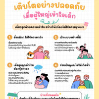เติบโตอย่างปลอดภัย เมื่อผู้ใหญ่เข้าใจเด็ก